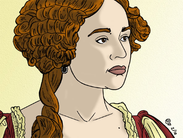 Emma Pierson as'Nell Gwynn' I've never been a big fan of costume dramas or