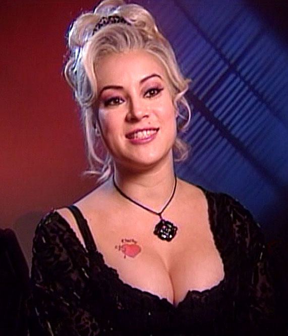 Jennifer Tilly as'Tiffany' in Bride of Chucky The first thing that has to