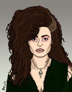 Helena Bonham Carter as 'Bellatrix Lestrange'