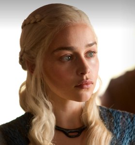 Emilia Clarke as ‘Daenerys Targaryen’ in “Game of Thrones” (S3)