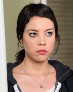 Aubrey Plaza as ‘April Ludgate’ in “Parks and Recreation” (S4)